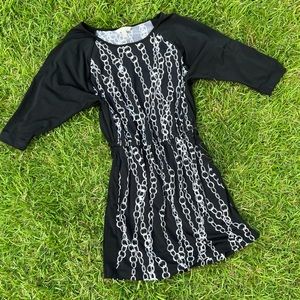 Banana Republic Black & White Dress